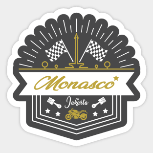 Monasco* Jakarta Road Race Sticker